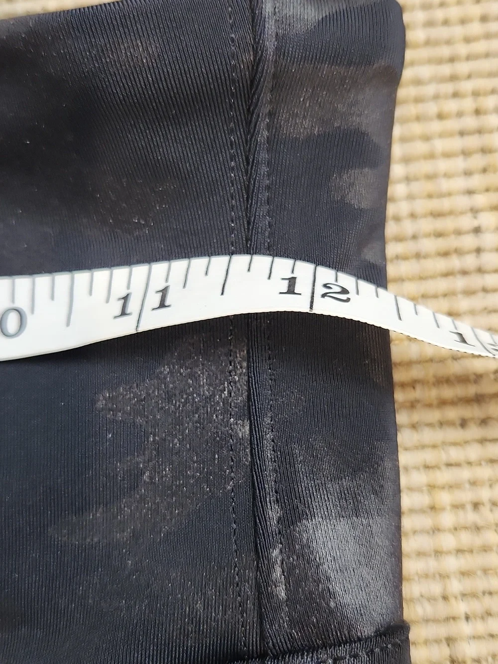 Spanx Black Camo Leggings M - Picture 9 of 11